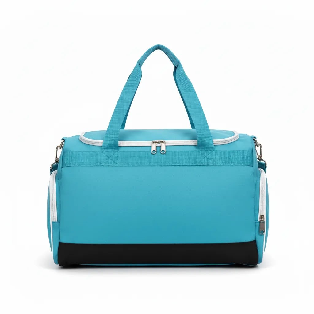 Custom Duffel Bag — Teal