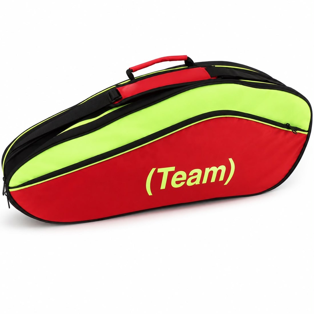 Custom Racket Tennis Bag — Red / Green