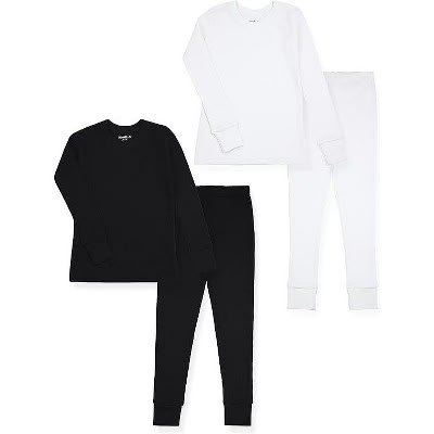 Base Layer Set — Black & White