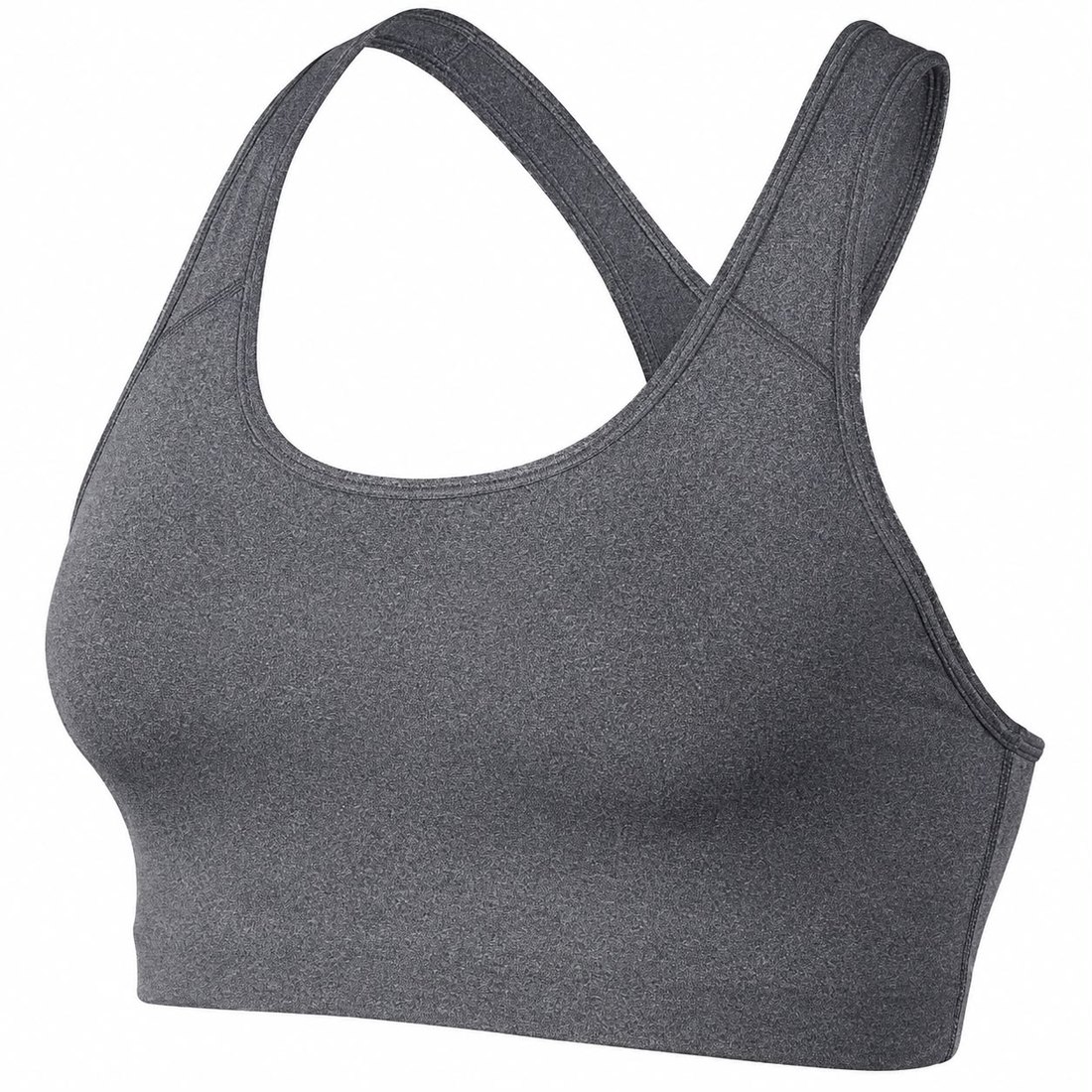 Sports Bra — Grey Heather