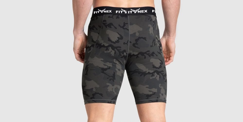 Compression Shorts — Camo