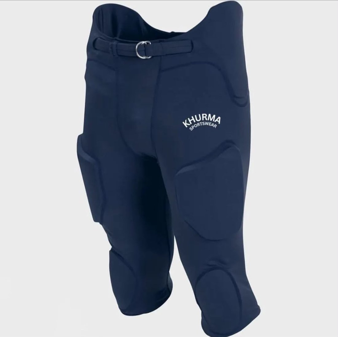 Padded Compression Pants — Navy