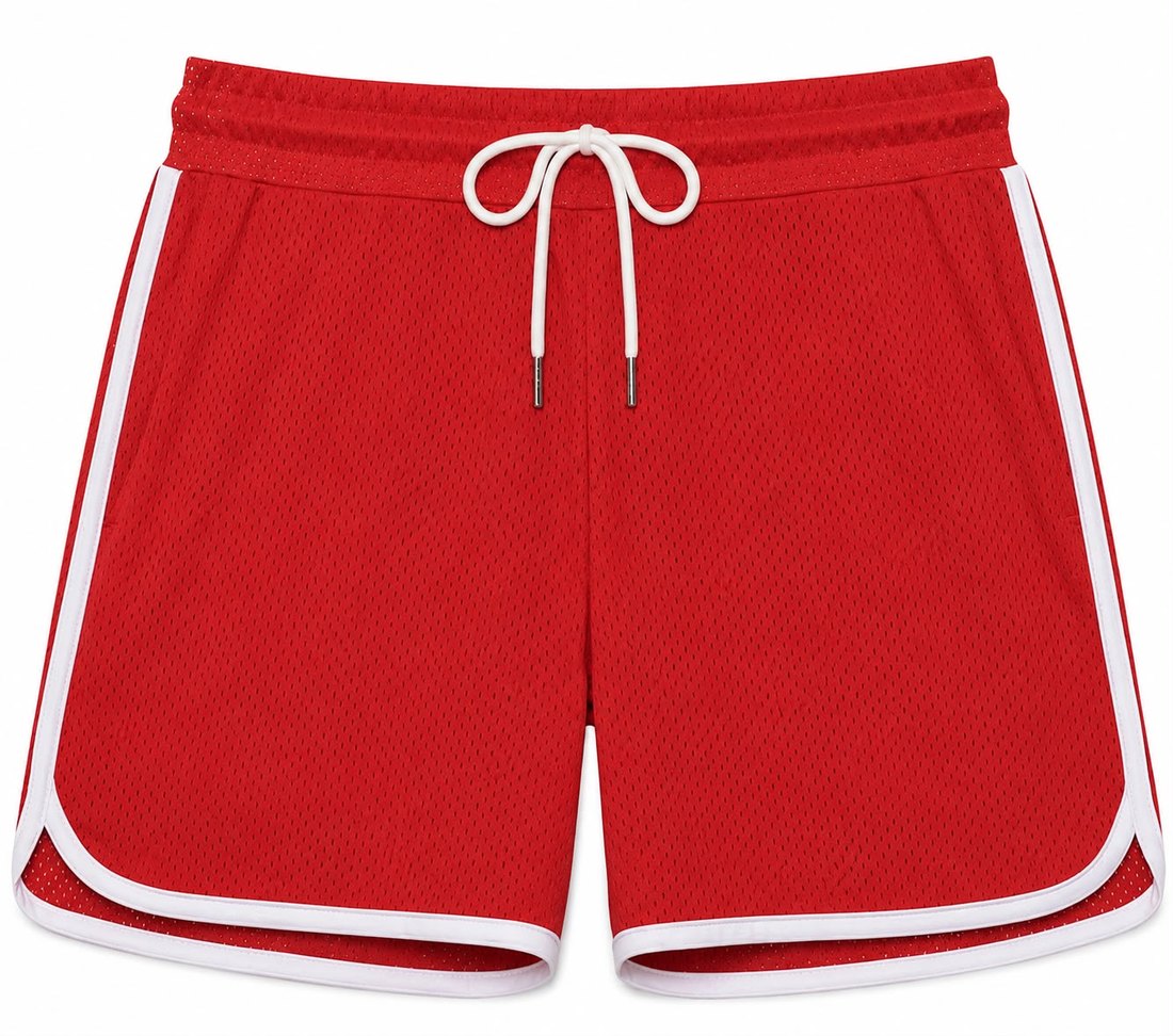 Sports Shorts — Red Retro