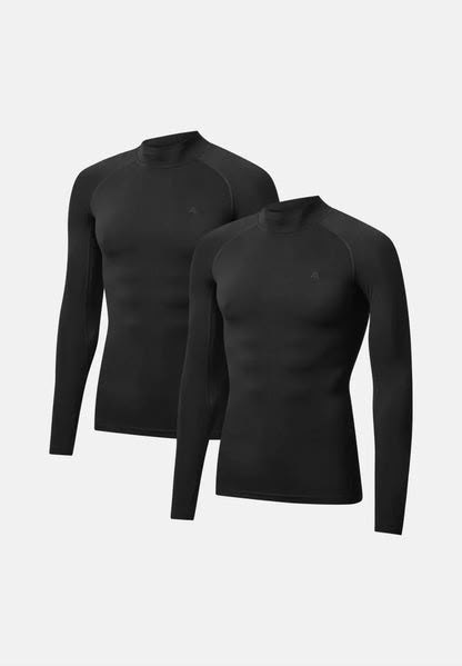 Compression Top — Black (2-Pack)
