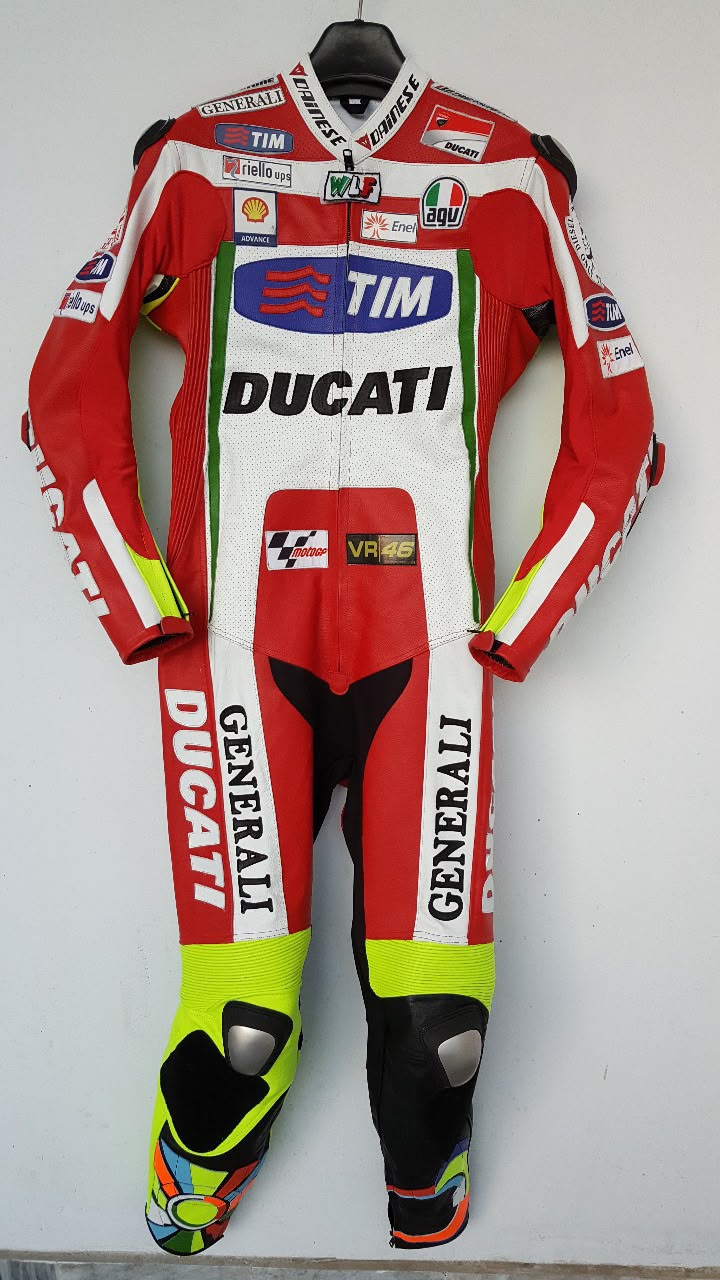 One-Piece Race Suit — Red / White Team Livery